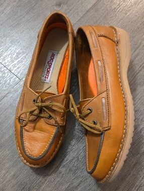 RocSports by Rockport • Leather Boat Loafers